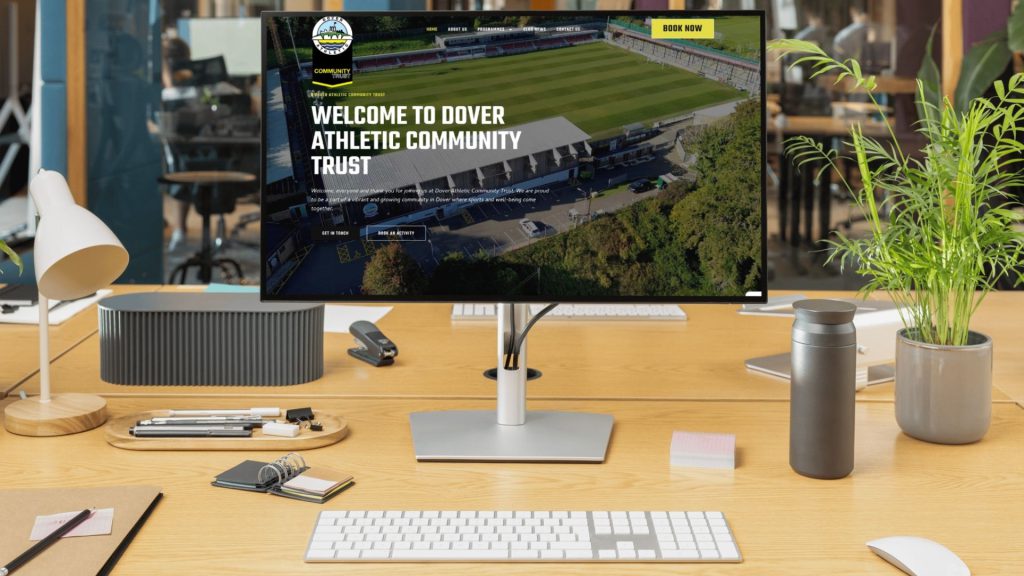Dover Athletic Community Trust New Website Cakeshop Media Kent