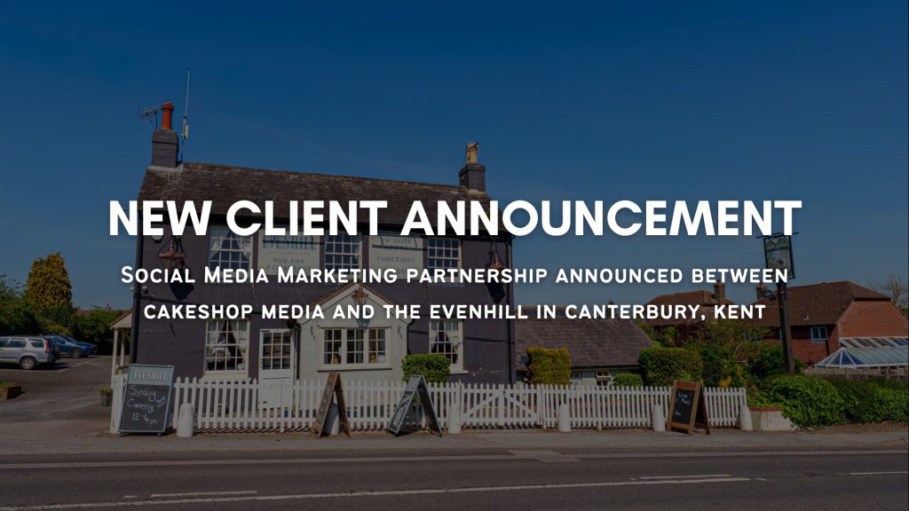 Social Media Marketing Kent Evenhill Canterbury Cakeshop Media