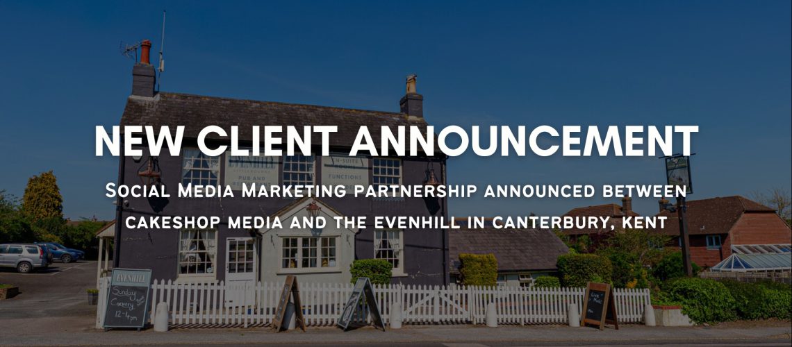 Social Media Marketing Kent Evenhill Canterbury Cakeshop Media